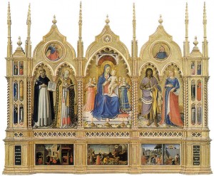 Trittico di Perugia, Galleria Nazionale dell’Umbria, Perugia e Pinacoteca Vaticana, Città del Vaticano, Roma.